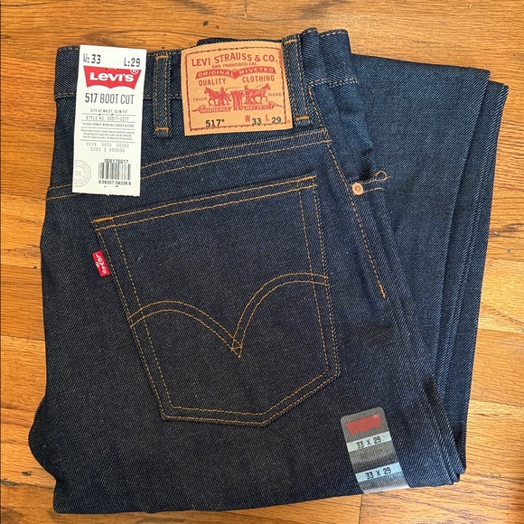 Levi's Other - *NWT* Levi's Men's Dark Blue Bootcut Jeans